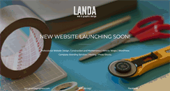 Desktop Screenshot of landagraphics.com